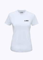 La t-shirt "Globo" modello da donna abbigliamento sportivo online Italia