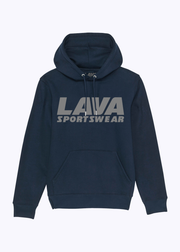 Organic cotton sweatshirt blue navy