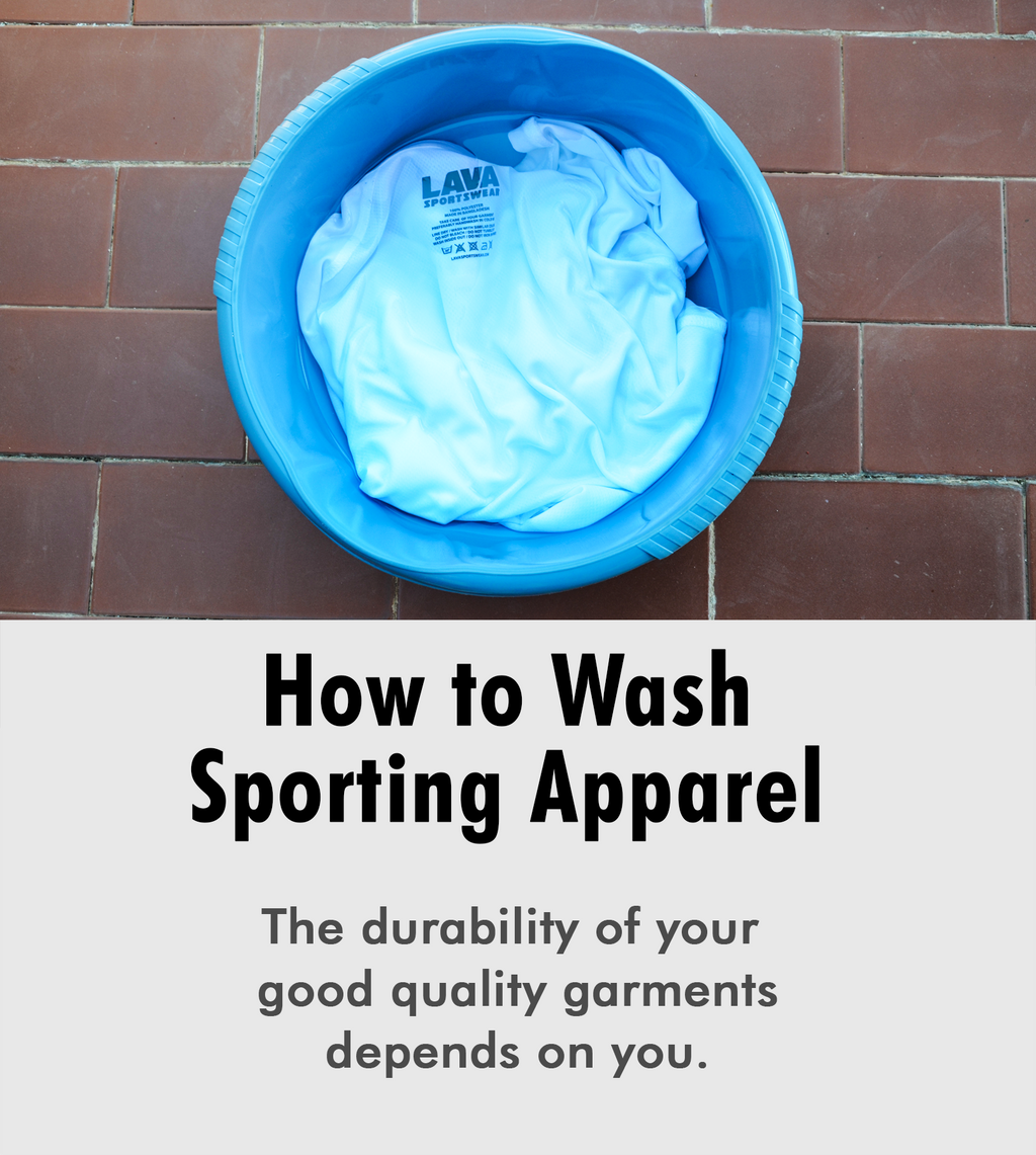 Come lavare correttamente i capi di abbigliamento sportivo