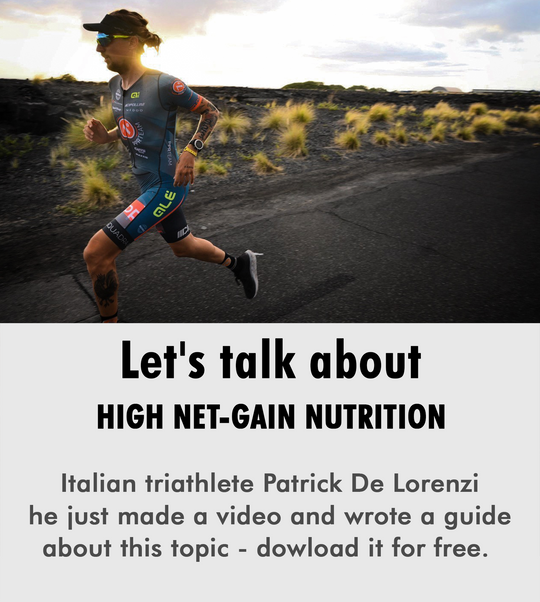 high net-gain nutrition italian triathlete